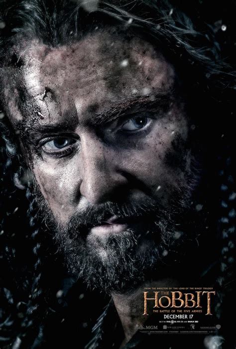 Richard Armitage S Thorin Oakenshield Poster For The