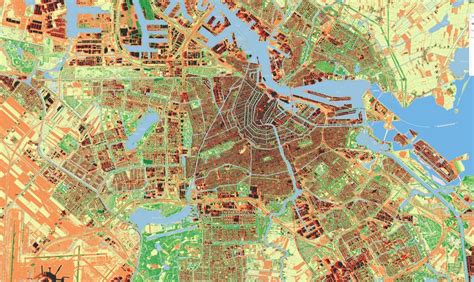 deze kaart van amsterdam laat zien welke plekken het heetst zijn het parool