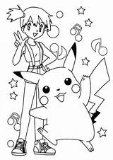 Coloring Misty Pokemon Pages Pikachu Popular Library Clipart Coloringhome sketch template