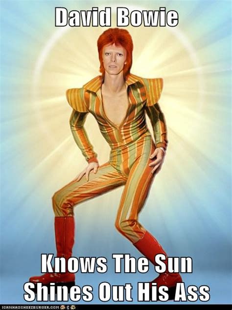 David Bowie Pop Culture Funny Celebrity Pictures
