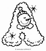 Lettre Letras Coloriage Natalizio Abecedario Invierno Colorier Stampare Dresses Snowmen Homecoming sketch template