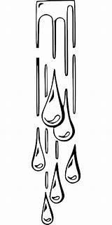 Coloring Drop Raindrop Rain Raining Gotas Tetesan Putih Tropfen Hitam Hujan Designlooter Wasser Agua Webstockreview Haushaltsleiter Pixabay sketch template