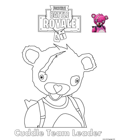 dessin  imprimer personnage fortnite