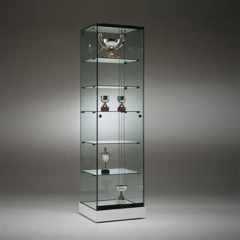 S5 Base Nova Trophy Frameless Glass Cabinet Douglas Displays