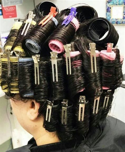 Pin By Rick Locks On Rollers In 2019 Hair Curlers