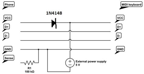 usb otg circuit  device drawing  current electrical engineering stack exchange