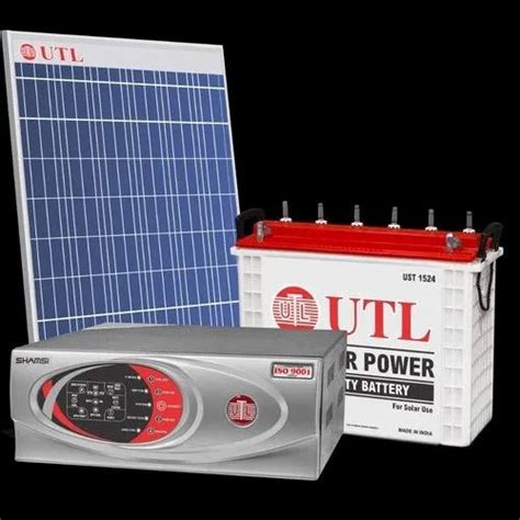 watt utl solar power systems  residential  rs set  jodhpur