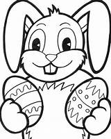Easter Bunny Coloring Pages Printable Rabbit Face Toddlers Color Kids Clip Drawing Bunnies Simple Mad Wallpapers Print Sheets Egg Printables sketch template
