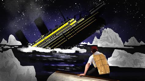escape  sinking ship    titanic wired
