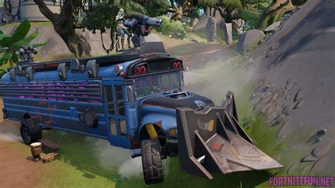fortnite armored battle bus vehicle locations  stats fortnite