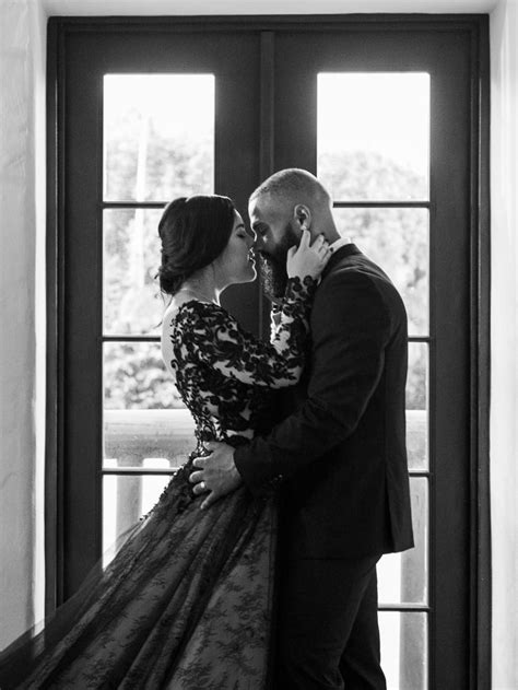 this gothic halloween inspired wedding is so romantic popsugar love and sex photo 82