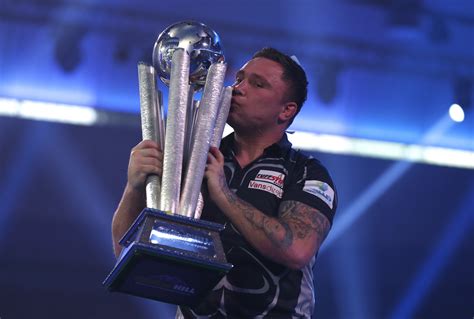price wins maiden pdc world darts championship title  tops rankings