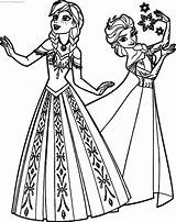 Elsa Anna Fever Borthday Annas Sisters sketch template