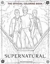 Supernatural Puns Merchandise sketch template