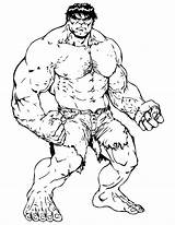 Hulk Coloring Incredible Book Comic Pages Original Printable sketch template