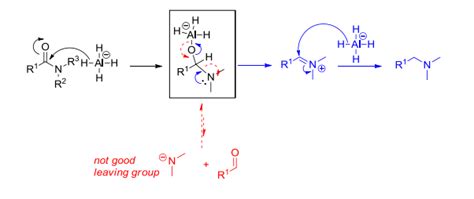 organic chemistry    reduction   weinreb amide give  aldehyde