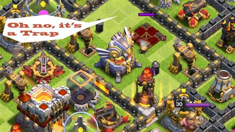 Clash Of Clans Love Black Hole Troll Bases Youtube