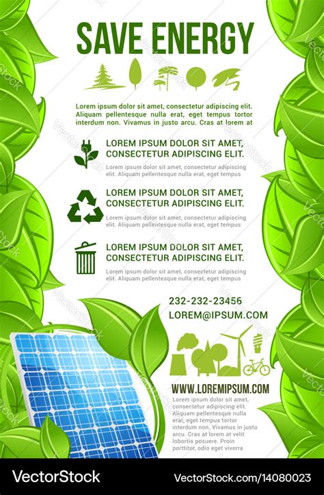 Save Energy Posters