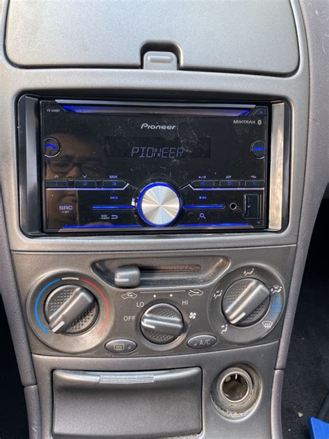 toyota celica pioneer fh sbt stereo upgrade install