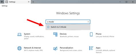 switch   mode  windows  build