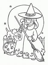 Witches sketch template