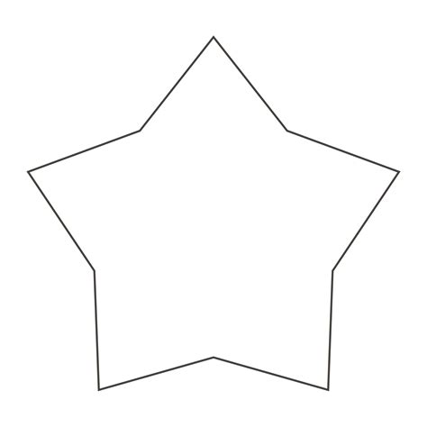 printable star template