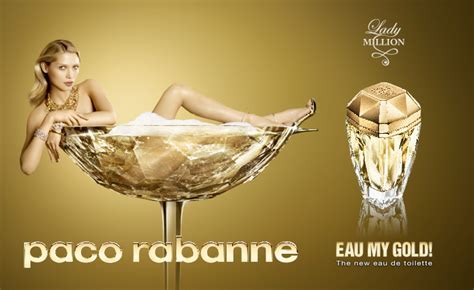 lady million eau  gold paco rabanne perfume  fragrance  women