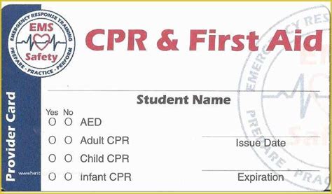 aid certificate template   fake american red cross