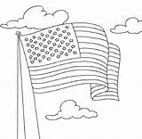 Flag Flags Everfreecoloring States Stumble sketch template