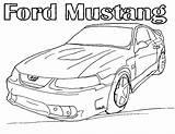 Coloring Pages Ford Muscle Car Mustang F150 Cars Expedition Drawing Gt P51 Old Printable Getdrawings Getcolorings Popular Template sketch template