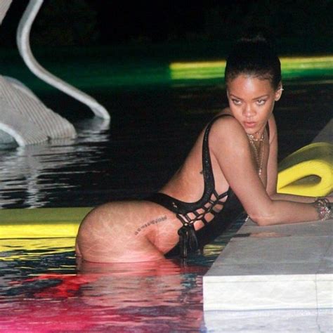 Rihannas In Swim Wear Shesfreaky