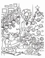 Coloring Pages Christmas Printable Possum Adults Sold Children Very Etsy sketch template