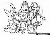 Spongebob Przyjaciele Bajka Dzieci Druku Kolorowanki Kolorowanka Wydrukowania Jesteśmy Darmowe Swiatkolorowanek sketch template
