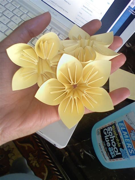 origami kusadama flowers  origami flower version  pk