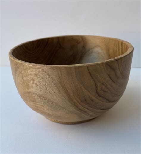 Teak Wooden Large Salad Bowl