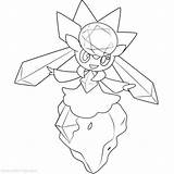 Pokemon Gabite Xcolorings Diancie Victini Charizard sketch template
