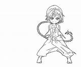 Aladdin Coloring Magi Pages Chibi Characters Another Character Comments Wee Nintendo sketch template