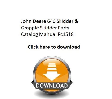 pin  john deere parts manual