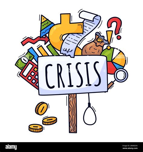 economic crisis cartoon fotos  imagenes de stock pagina  alamy