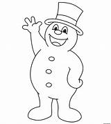 Frosty Bonhomme Neige Coloriage Ausmalbilder Dialga Sammlung Schneemann Snowmen sketch template