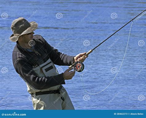 angler stock image image  gear sport water activity