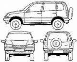 Lada Niva Door 2005 Blueprints Car Chevrolet Suv Drawing Click sketch template