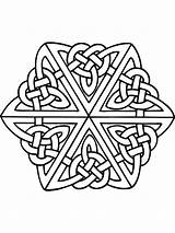 Coloring Pages Celtic Knot Adult Printable Bright Colors Favorite Color Choose sketch template