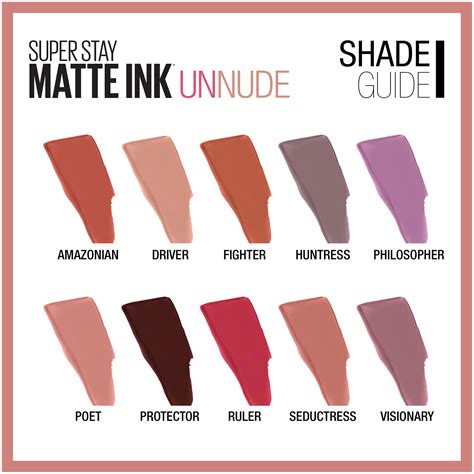 maybelline superstay matte ink un nude liquid lipstick 0 17 fl oz ebay