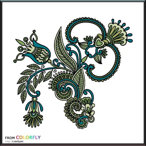 coloring colorfly colouring pages coloring books color fly paisley