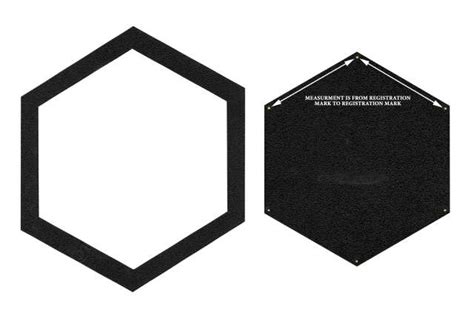 hexagon template  sale