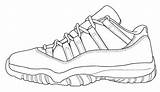 Coloring Pages Nike Shoe Shoes Printable Getcolorings Basketball Print Color Air sketch template