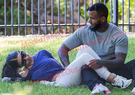 american rapper the game fingers his 18 years old girlfriend in public photos gistmania
