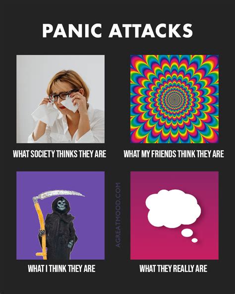 relatable panic attack memes  great mood
