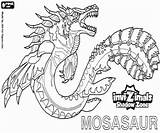 Invizimals Mosasaur Creature Ombra Monstruo Colorearjunior Marino Lod Colorare Dinosaurios Marinos Monstruos Meep Disegnicolorare sketch template